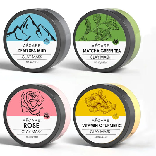 Lot de 4 Masque A l'Argile