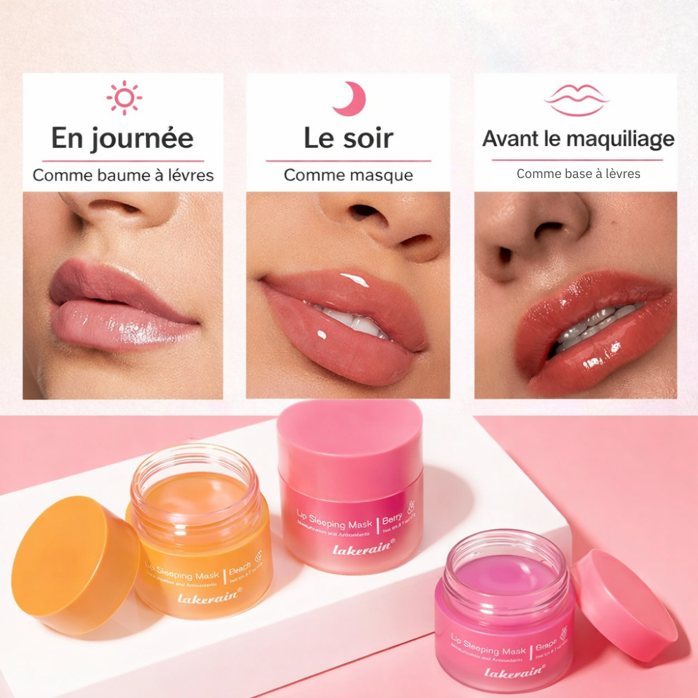 Masque de nuit lèvres